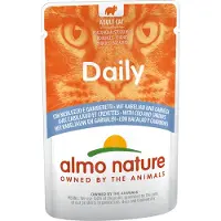 Almo Nature Daily med torsk och räkor våtfoder katt (70 g)