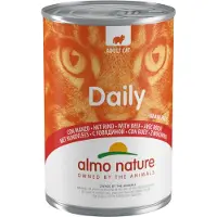 Almo Nature Daily med nötkött våtfoder katt (400 g)