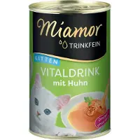 Miamor Drickbar soppa med kyckling för kattungar 24x135 g