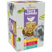 Applaws Taste Toppers mixpack 6 x 85 g - Provmix i buljong