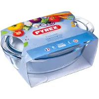 Pyrex Glasform med vakuum 4,1 l oval SlowCook(3)