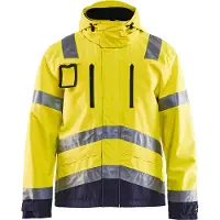Blakläder Skaljacka varsel Gul/Marinblå XXXL