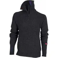 Ulvang Rav sweater w/zip, herr, mörk grå