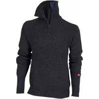 Ulvang Unisex Rav Sweater With Zip Charcoal Melange