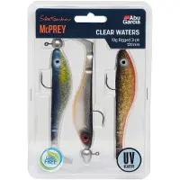 Abu Garcia McPrey 10g Rigged Clear Waters 3-pack