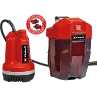 Einhell GE-PP 18 RB Li - Solo, Batteri, 2 Bar, 3000 l/h - SOLO
