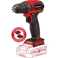 Einhell Skruvdragare/borr TE-CD 18/40 LI BL Solo; 18 V (utan batteri och laddare)