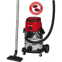 Einhell TE-VC 36/25 Li S-Solo, Cylinderdammsugare, Torr&våt, Dammpåse, 25 l, Skum, Filtrering - SOLO