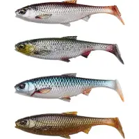 Savage Gear 3D River Roach Clear Water Mix Smelt-Green Silver-Roach-Motor Oil UV 14 cm 28 g