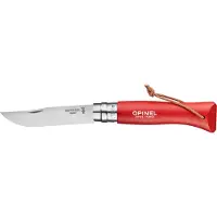 Opinel Trekking pocket knife No. 08, Red