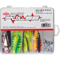 Berkley Pulse Shad MixBox with Jigheads 8cm