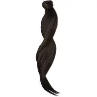 Rapunzel of sweden Ponytail Straight / Clip-in / Light Volume 1.2 Black Brown 50 cm Löshår 55 g