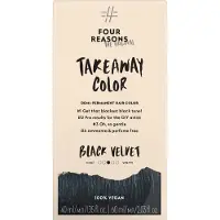 Four Reasons Take Away Color 1.0 Black Velvet - 100 ml