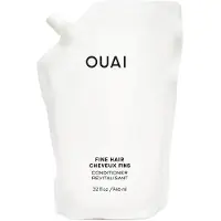 Ouai Refill för fint hår - Volymgivande balsam med keratin, biotin och chiafröolja