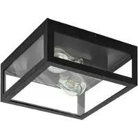 Eglo Taklampa Amezola, dimbar, Svart, Badrum, Metall, Modern, Taklampa