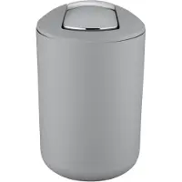 Wenko Papperskorg Papperskorg BRASIL GREY, grå - 6,5 l,