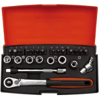 Bahco Verktygspaket SL24; 1/4''; 24 st.