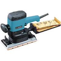 Makita 9046, Excenterslip, 6000 OPM, 5 mm, 2,5 mm, Växelström, 230 V