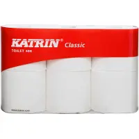 Katrin Toiletpapir Classic 400 2-lags 48m - (42 ruller pr. karton)