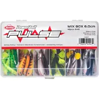 Berkley Pulse Shad Mix Box Mjukt Bete 60 Mm 48 Enheter