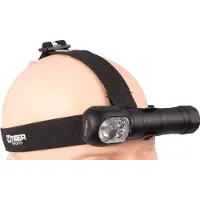 M-Tiger Multilampa SEAL 1200 Lumen Vit/Röd/Grön LED