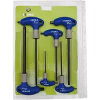 Irimo Set Of 6 T-allen Screwdrivers With Hexagonal Ball Handtag