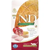 N&D Ancestral Grain Dog N&amp;D Low Ancestral Grain torskfisk &amp; apelsin Adult Cat 1,5 kg
