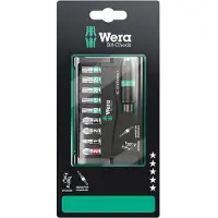 Wera i 10 delar Hylsnyckelsats Bit-Check 10 BiTorsion 3 SB; Rapidaptor