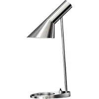 Louis Poulsen Design bordslampa AJ Mini, Aluminium / grå / zink, Vardagsrum / matsal, Metall, Design, Bordslampa
