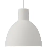 Louis Poulsen Taklampa , Toldbod 250, dimbara, Vit, Vardagsrum, Metall, Design