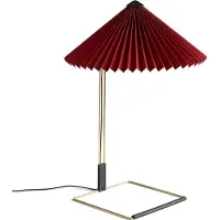 HAY Bordslampa , Matin 380, dimbara, Röd, Vardagsrum, Metall, Design
