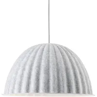 Muuto Taklampa , Under the Bell, dimbara, Vit, Matsal, Tyg / textil, Skandinavisk