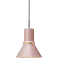 Anglepoise Taklampa , Type 80, Rosa / ljusröd, Vardagsrum, Metall, Design