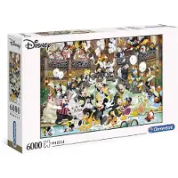 Clementoni Disney Gala Pussel Av Hög Kvalitet 6000 Bitar
