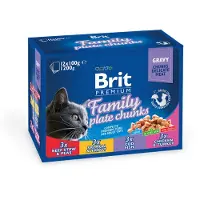 Brit Pouches Familjetallrik 12x100g