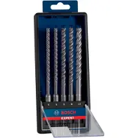 Bosch EXPERT SDS plus-7X 2608900198 Borrhammare 5 delar 6 mm, 8 mm, 10 mm SDS-Plus 5 st