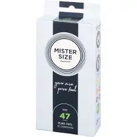 Mister Size - tunn kondom - 60mm - 10 st