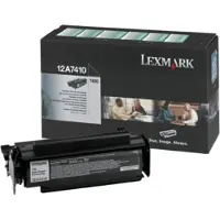 Lexmark 12A7410 svart toner (original)