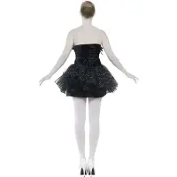 Partyking Black Swan Ballerina Maskeraddräkt - Medium
