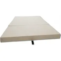 Viking Choice Vikbar madrass - Camping - 120 x 200 cm - Medelkomfort - 2 personer - Kräm krämig färg