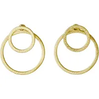 Pilgrim Örhängen 'Zooey' guld