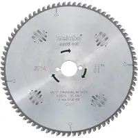 Metabo HW/CT 254X30 80 FZ/TZ 628223000 Hårdmetall cirkelsågklinga 254 x 30 x 1.8 mm Antal tänder (per tum): 80 1 st