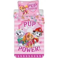Paw Patrol Pup Power sängkläder 140×200 cm, 70×90 cm