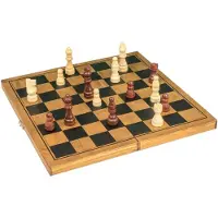 Professor puzzle Chess - Schack - Träspel