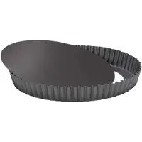 Patisse quicheform med löstagbar botten 28 cm stål antracit