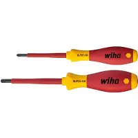 Wiha 32282 Skruvmejsel set VDE 2 delar Stjärnspår Pozidriv