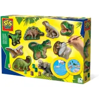 SES Creative Dinosaurieform Och-färg