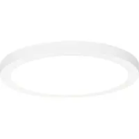 QAZQA Infälld eller utanpåliggande spotlight vit 30 cm inkl. LED 3-stegs Dim to Warm med DIP-switch - Trans