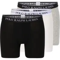 Ralph Lauren Boxershorts gråmelerad / svart / vit