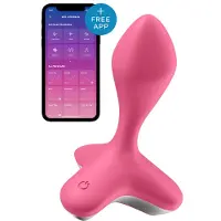 Satisfyer Game Changer - uppladdningsbar analvibrator (rosa)